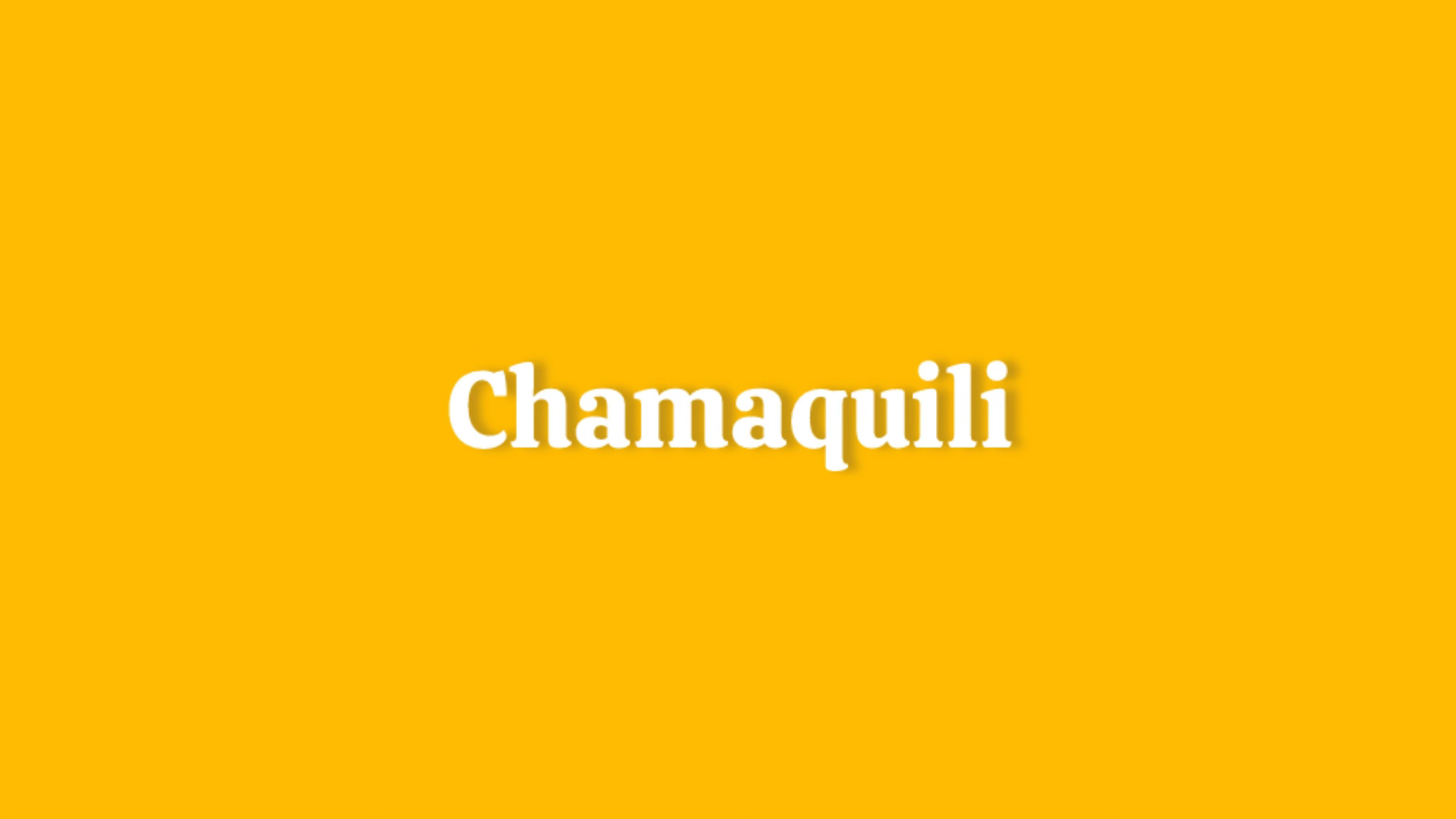 Chamaquili