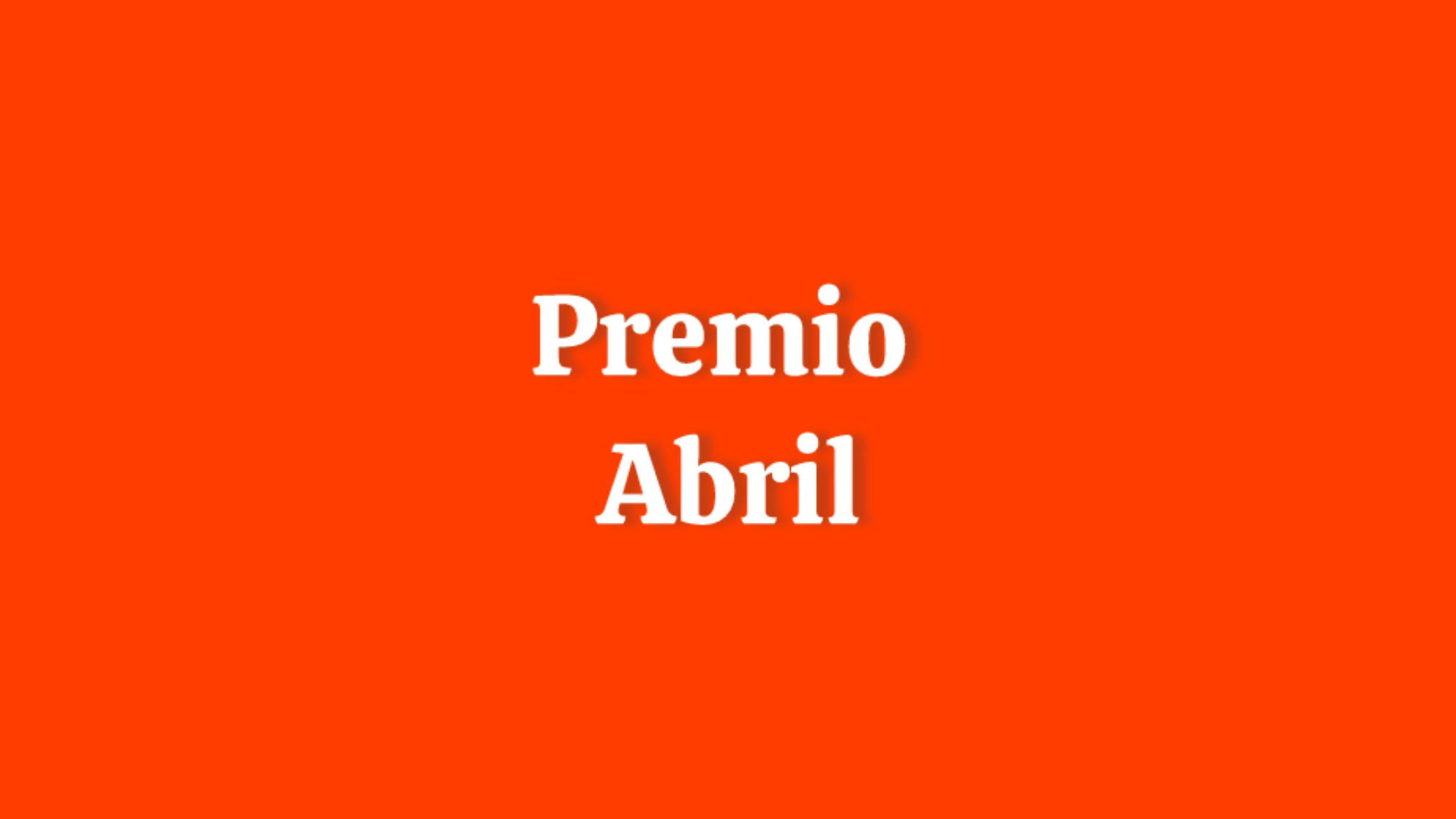 Premio Abril
