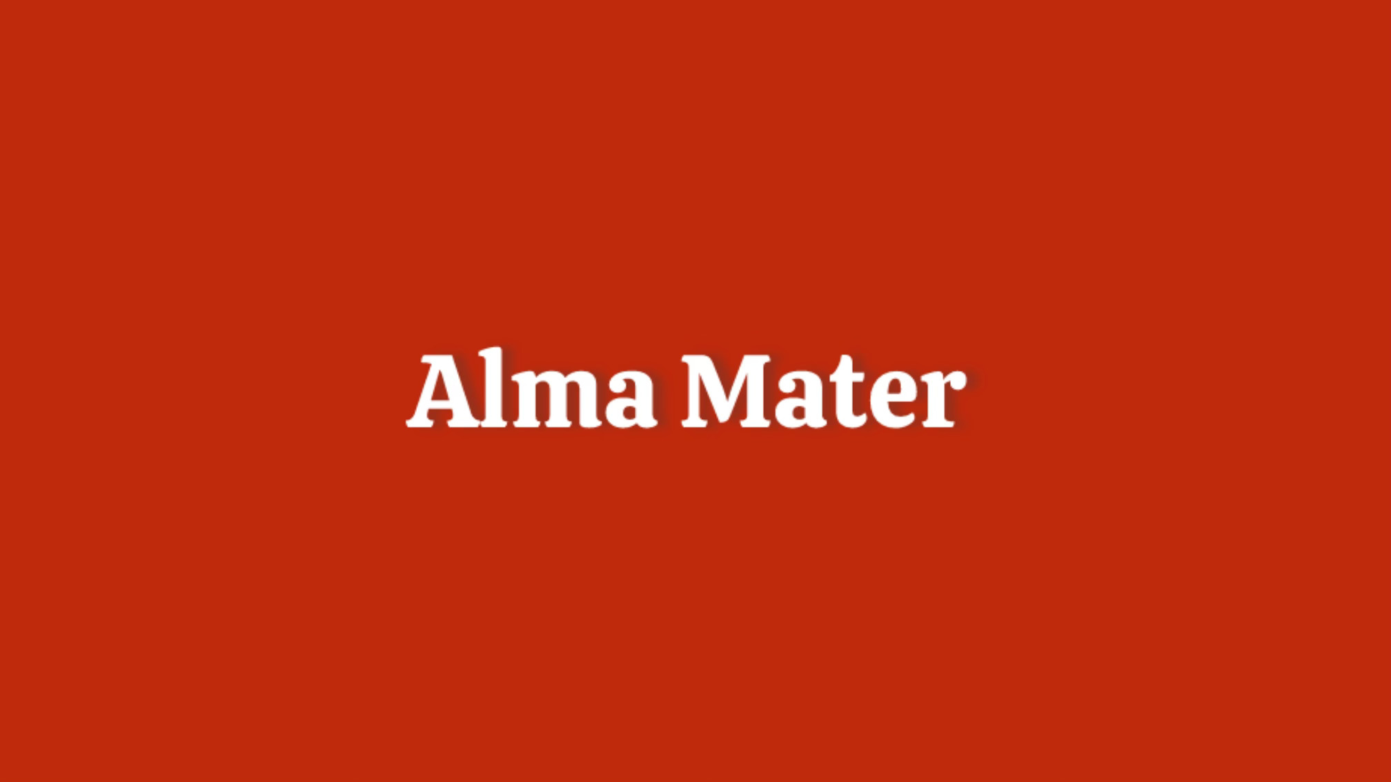 Alma Mater