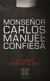 Monseñor Carlos Manuel se confiesa