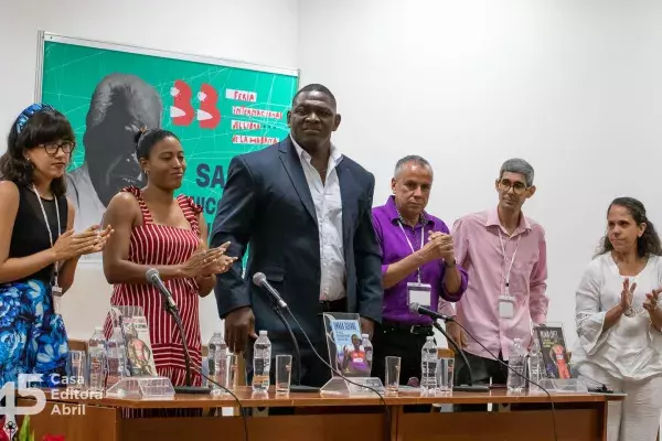 Presentación de los libros sobre Omara y Mijaín. Fotos Elio Mirand
