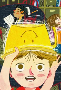 Un niño perfecto. Ilustración con autoría de Silvia Becerril.